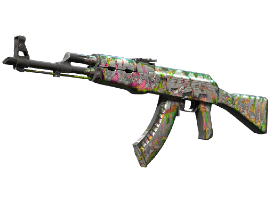 AK-47 | Head Shot (Well-Worn) - Image 1