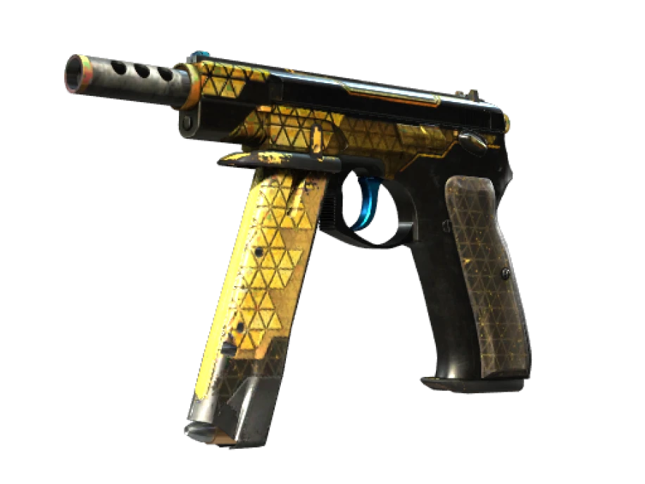 CZ75-Auto | Syndicate (Battle-Scarred) - Image 1
