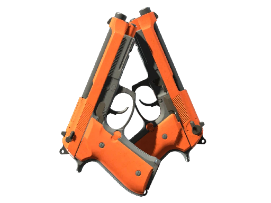 Dual Berettas | Demolition (Well-Worn) - Image 1