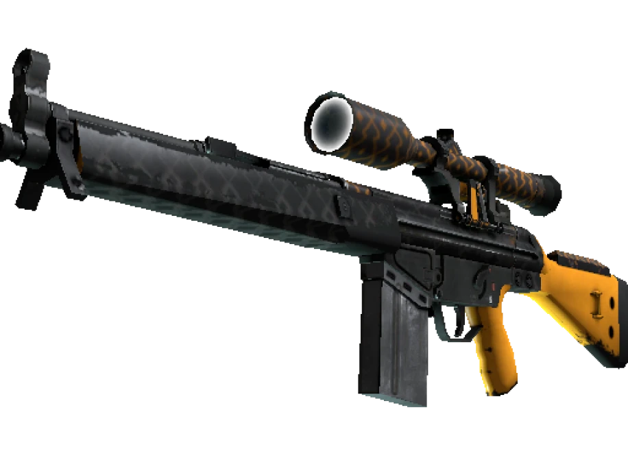 G3SG1 | Orange Kimono (Well-Worn) - Image 1