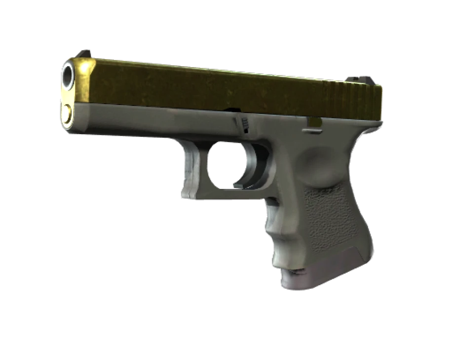 Glock-18 | Brass (Minimal Wear) - Image 1
