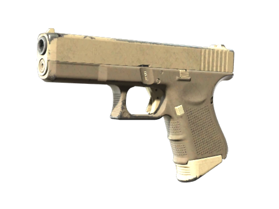 Glock-18 | Sand Dune (Well-Worn) - Image 1