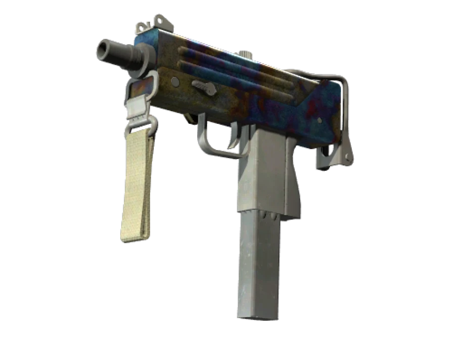 MAC-10 | Case Hardened (Battle-Scarred) - Image 1