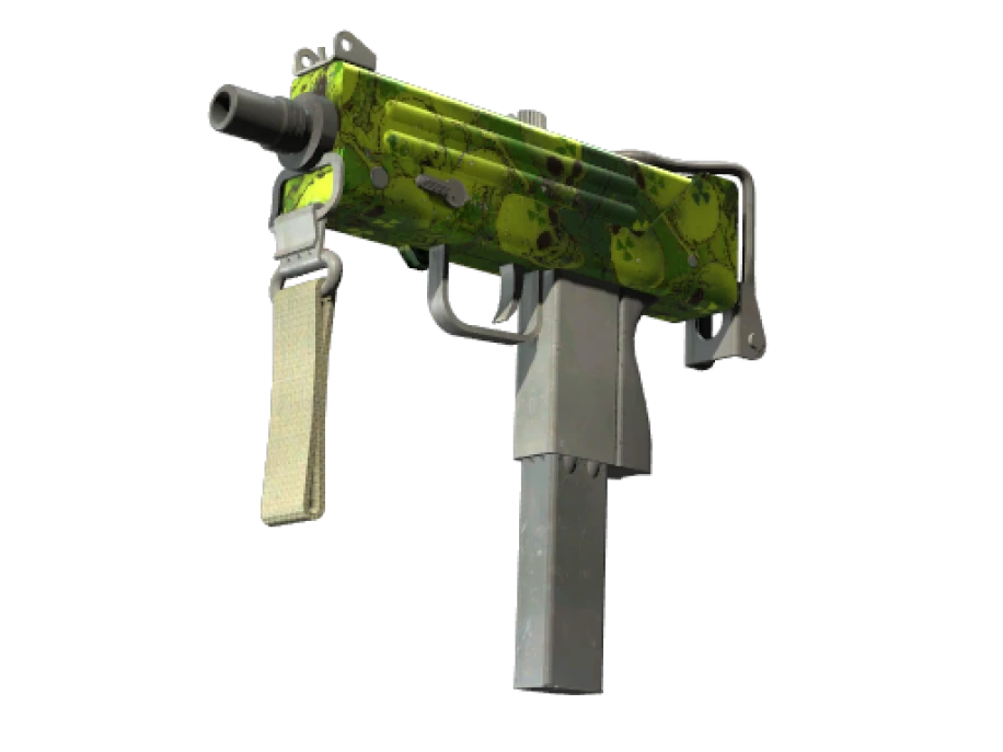 MAC-10 | Nuclear Garden (Well-Worn) - Image 1