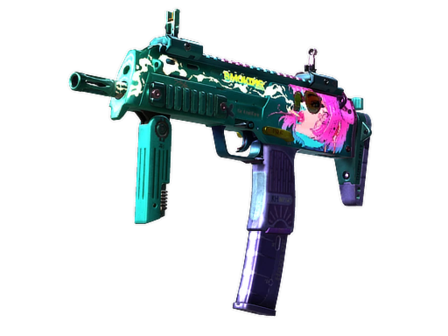 MP7 | Smoking Kills (Minimal Wear) - Image 1