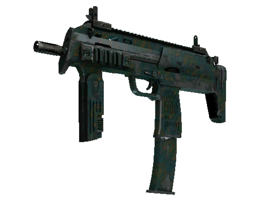 MP7 | Teal Blossom (Field-Tested) - Image 1