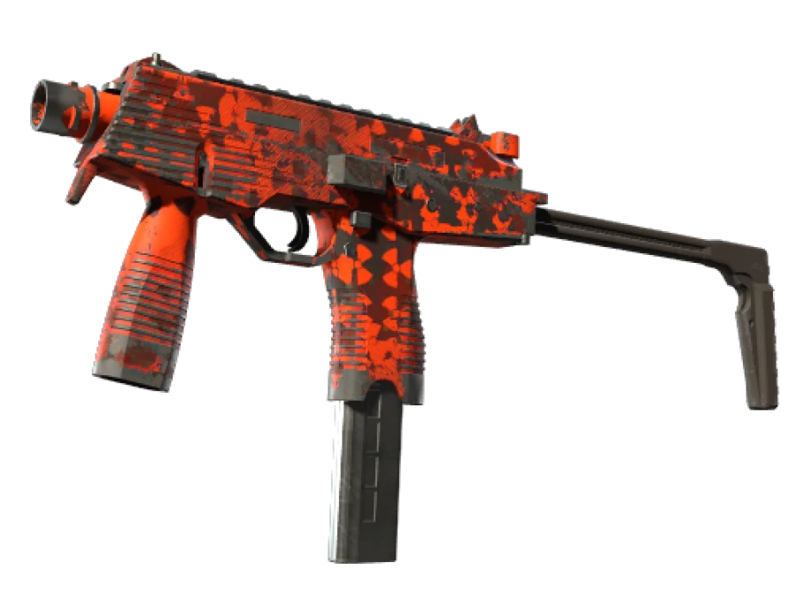 MP9 | Setting Sun (Well-Worn) - Image 1
