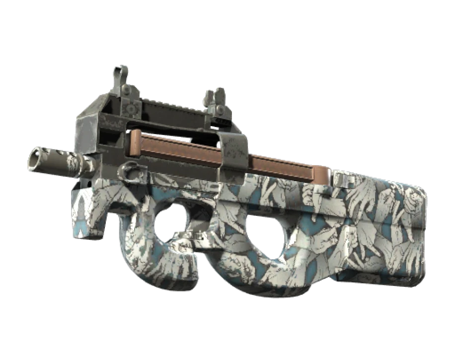 P90 | Death Grip (Well-Worn) - Image 1