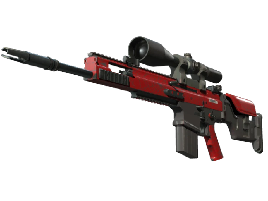 SCAR-20 | Crimson Web (Factory New) - Image 1
