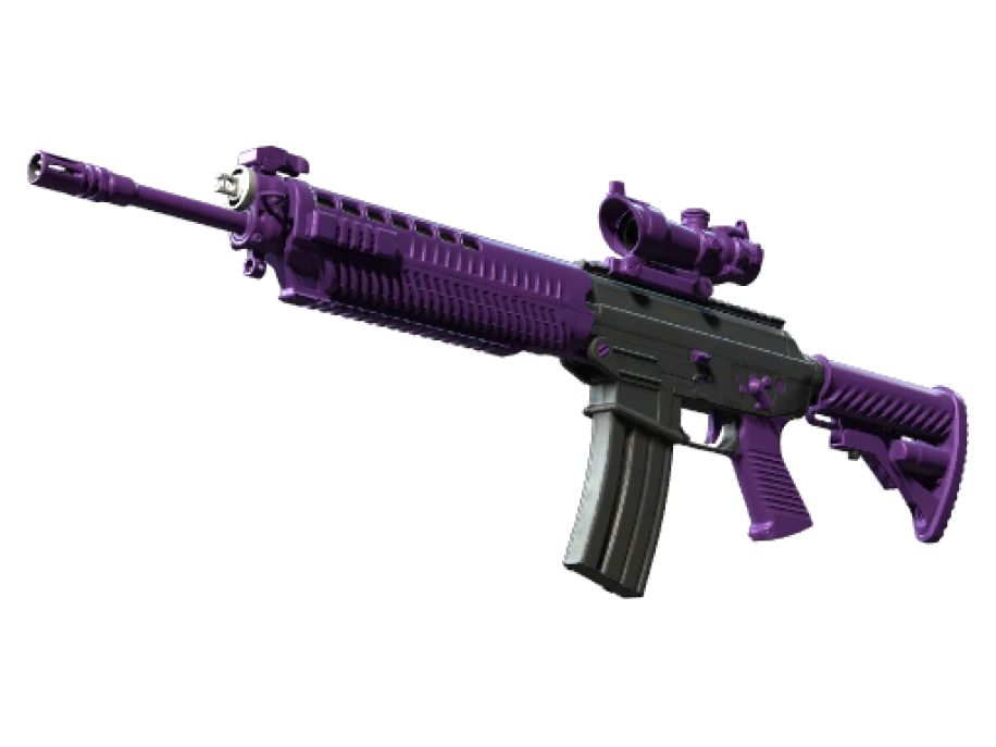 SG 553 | Ultraviolet (Minimal Wear) - Image 1