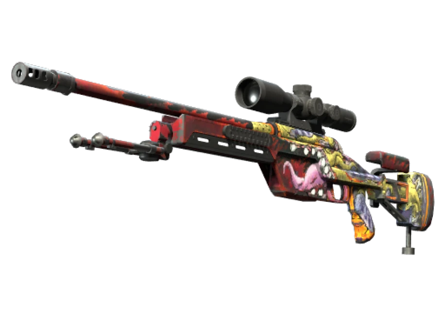SSG 08 | Bloodshot (Well-Worn) - Image 1