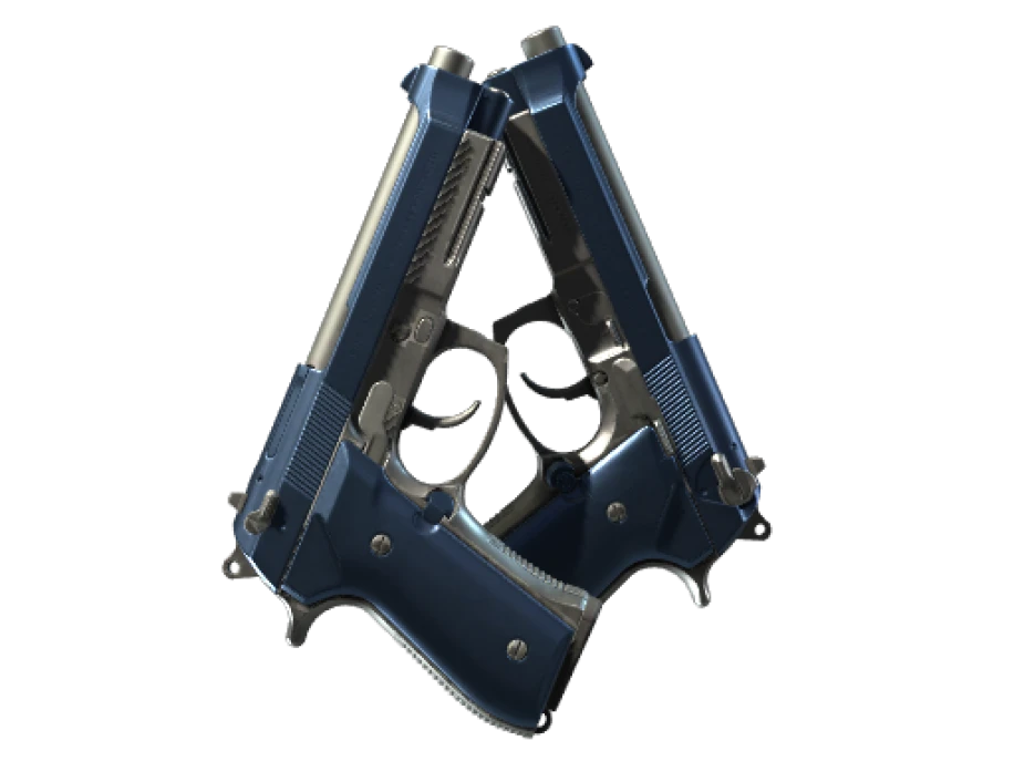 Souvenir Dual Berettas | Anodized Navy (Factory New) - Image 1