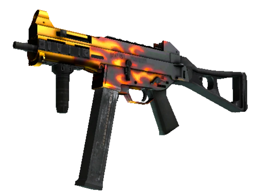 Souvenir UMP-45 | Blaze (Minimal Wear) - Image 1