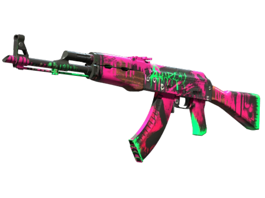 StatTrak™ AK-47 | Neon Revolution (Minimal Wear) - Image 1