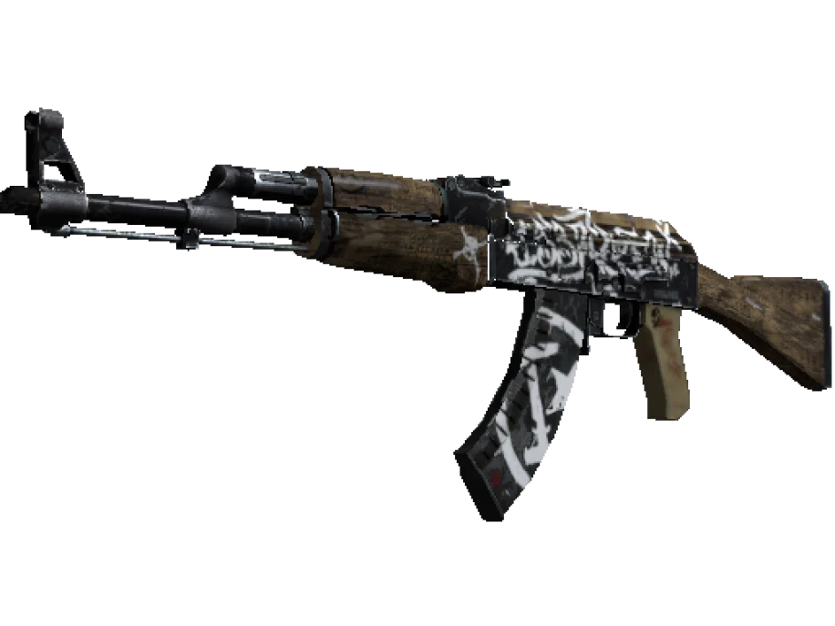 StatTrak™ AK-47 | Wasteland Rebel (Well-Worn) - Image 1