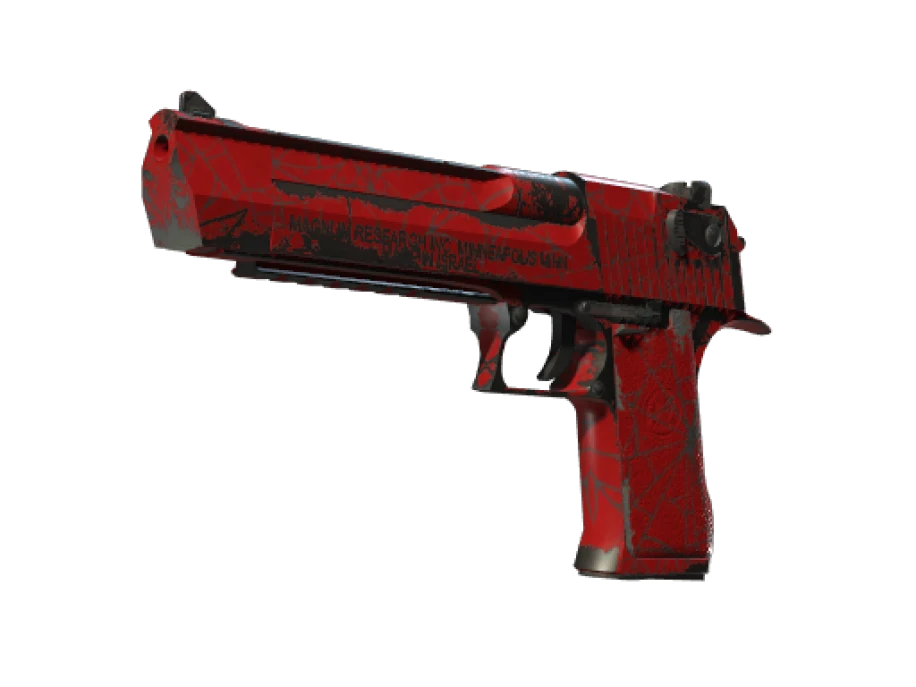 StatTrak™ Desert Eagle | Crimson Web (Well-Worn) - Image 1