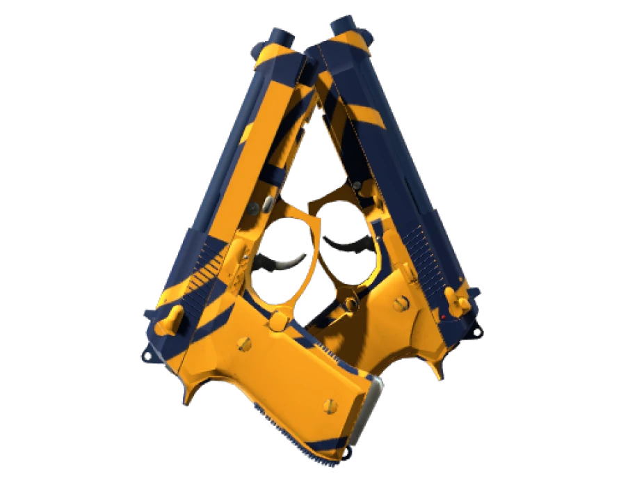 StatTrak™ Dual Berettas | Marina (Minimal Wear) - Image 1
