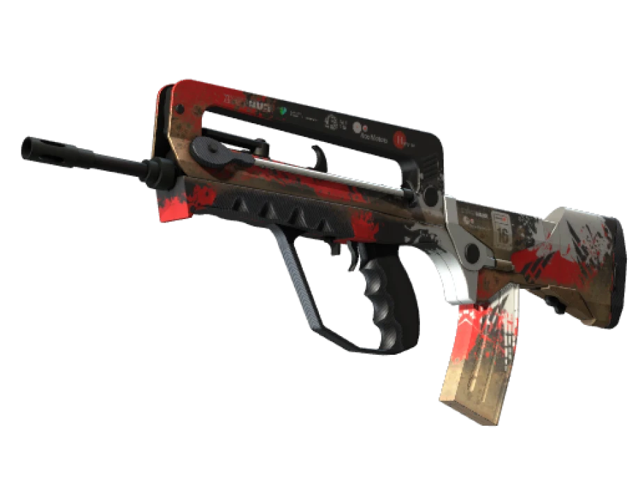 StatTrak™ FAMAS | Roll Cage (Minimal Wear) - Image 1