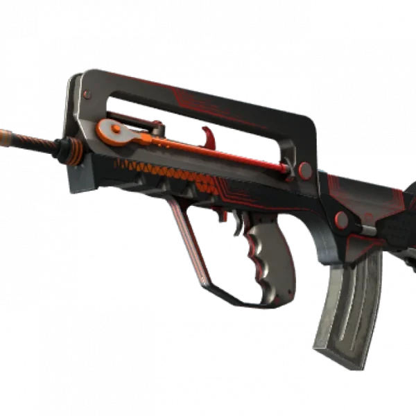StatTrak™ FAMAS | Valence (Well-Worn)