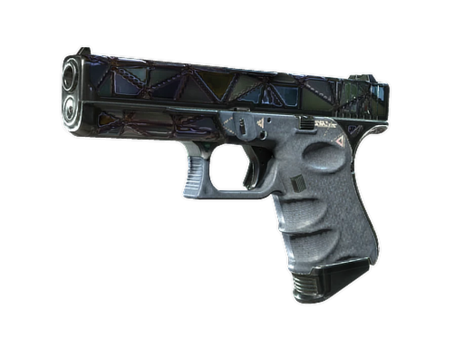 StatTrak™ Glock-18 | Mirror Mosaic (Well-Worn) - Image 1