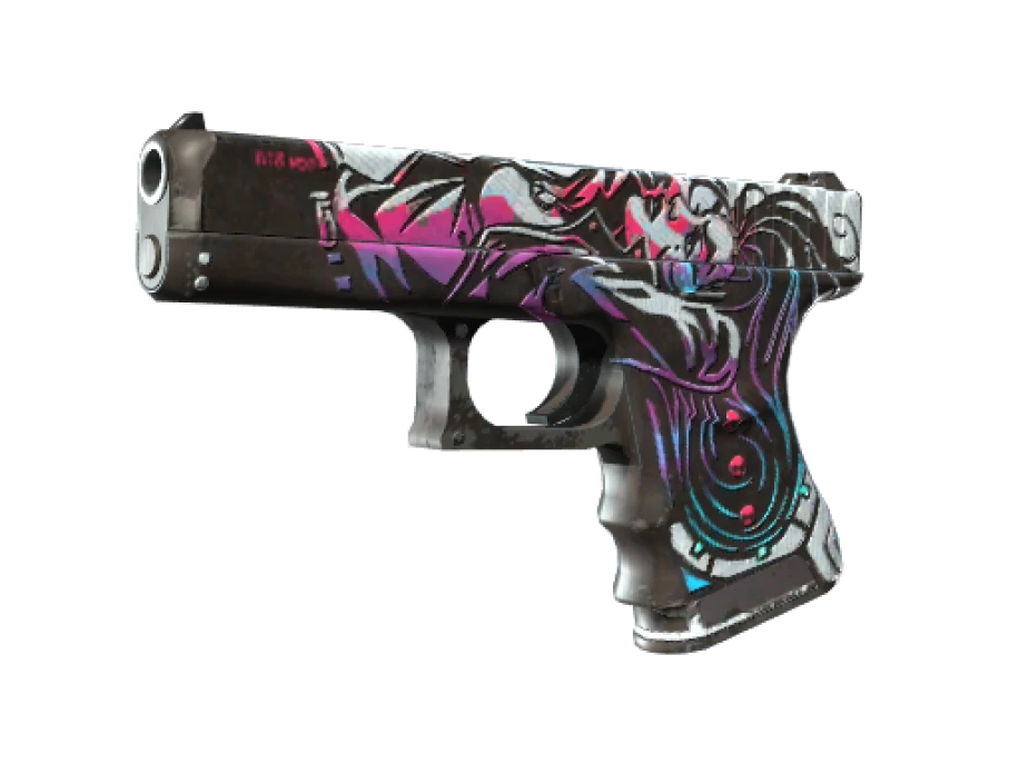 StatTrak™ Glock-18 | Neo-Noir (Well-Worn) - Image 1