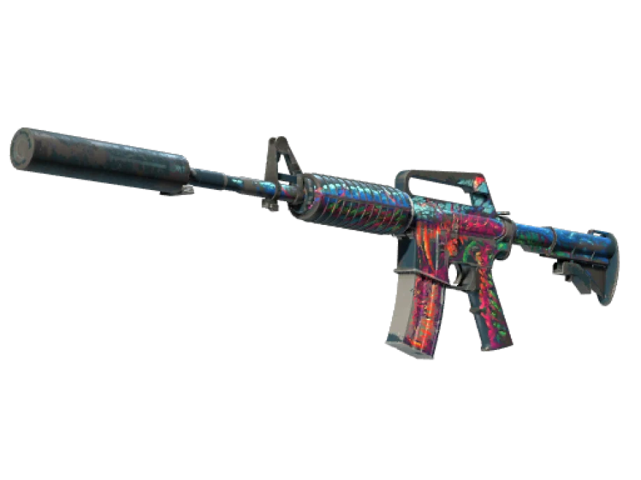 StatTrak™ M4A1-S | Hyper Beast (Battle-Scarred) - Image 1