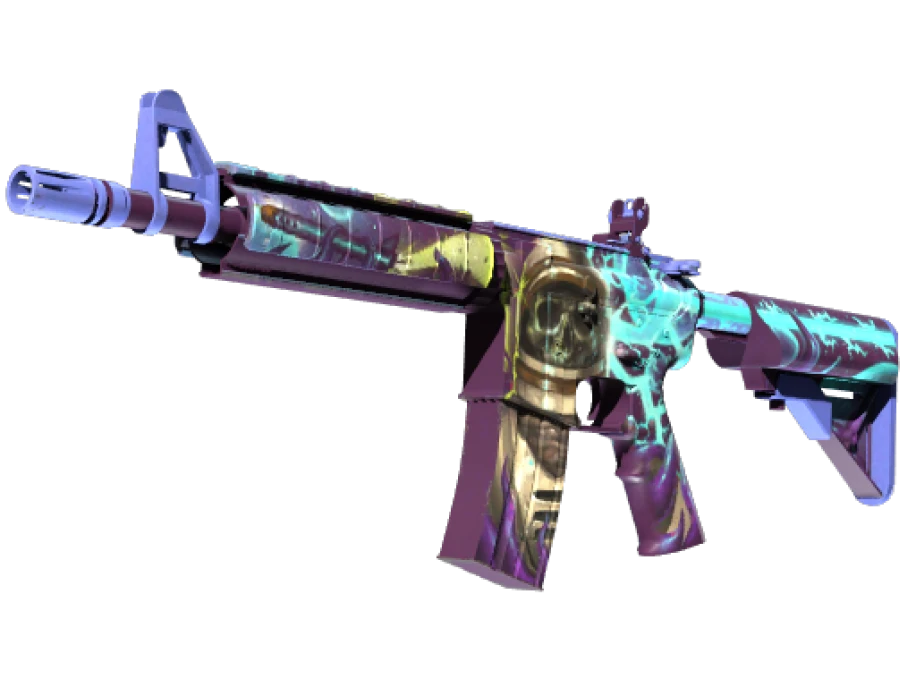StatTrak™ M4A4 | Desolate Space (Well-Worn) - Image 1