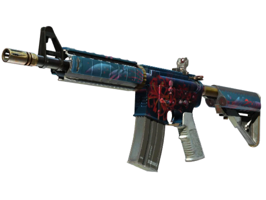 StatTrak™ M4A4 | Spider Lily (Field-Tested) - Image 1