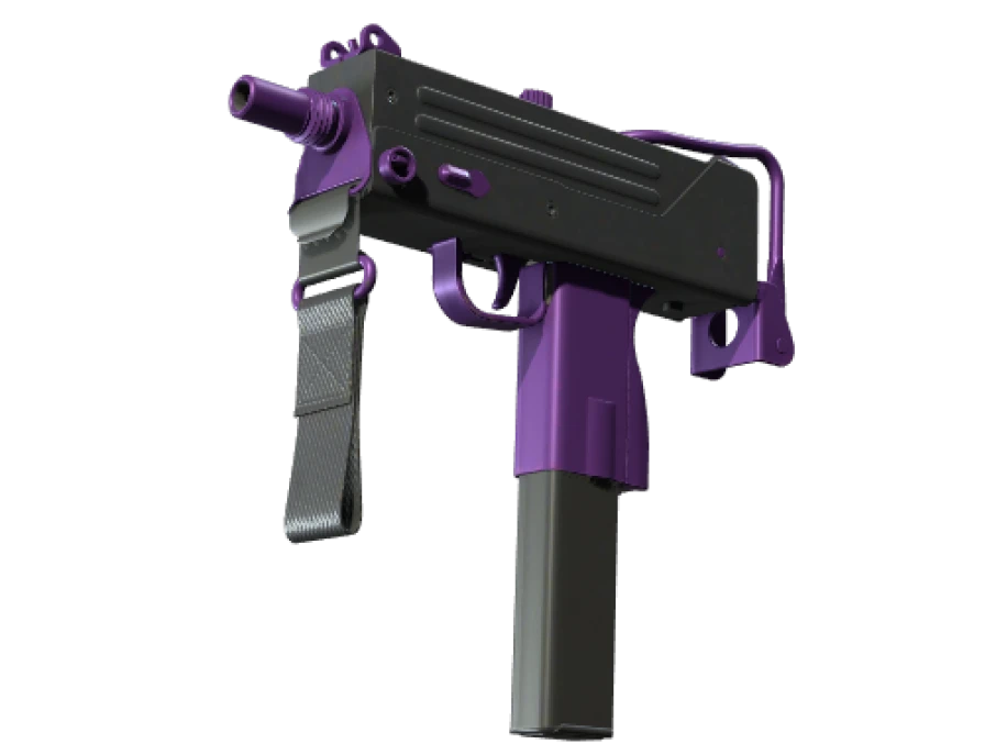StatTrak™ MAC-10 | Ultraviolet (Minimal Wear) - Image 1
