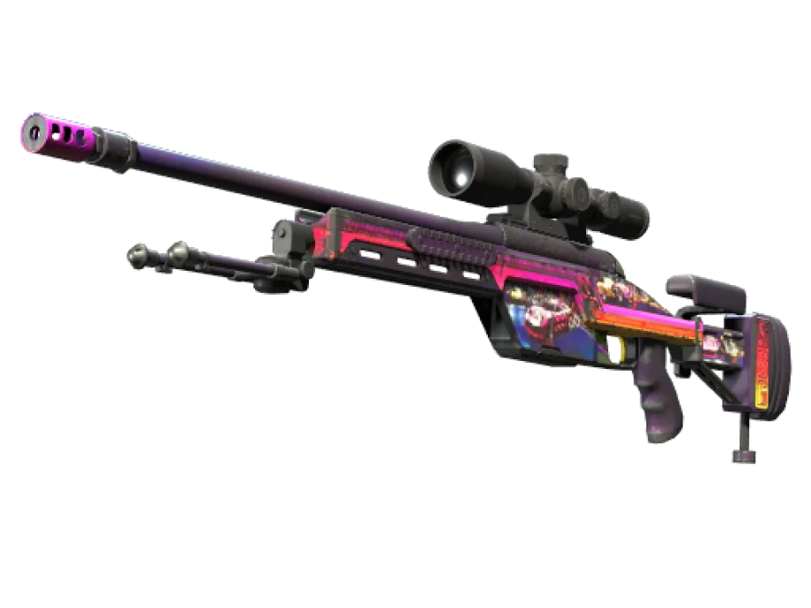 StatTrak™ SSG 08 | Turbo Peek (Well-Worn) - Image 1