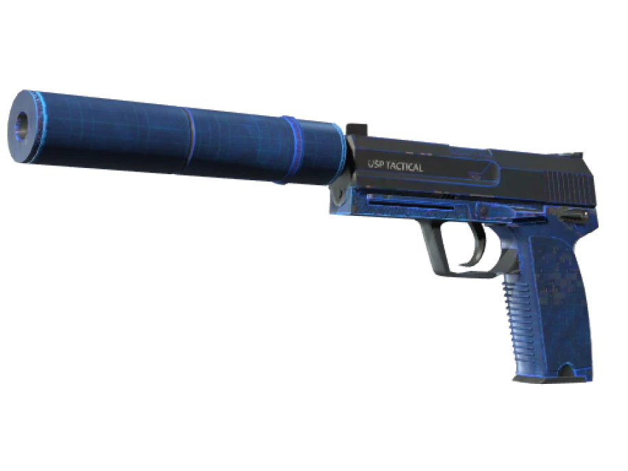 StatTrak™ USP-S | Blueprint (Well-Worn) - Image 1