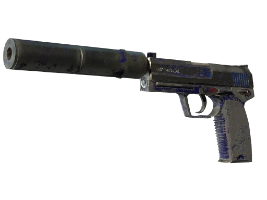 USP-S | Royal Blue (Battle-Scarred) - Image 1