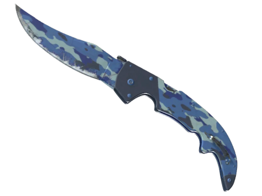 ★ Falchion Knife | Bright Water (Well-Worn) - Image 1