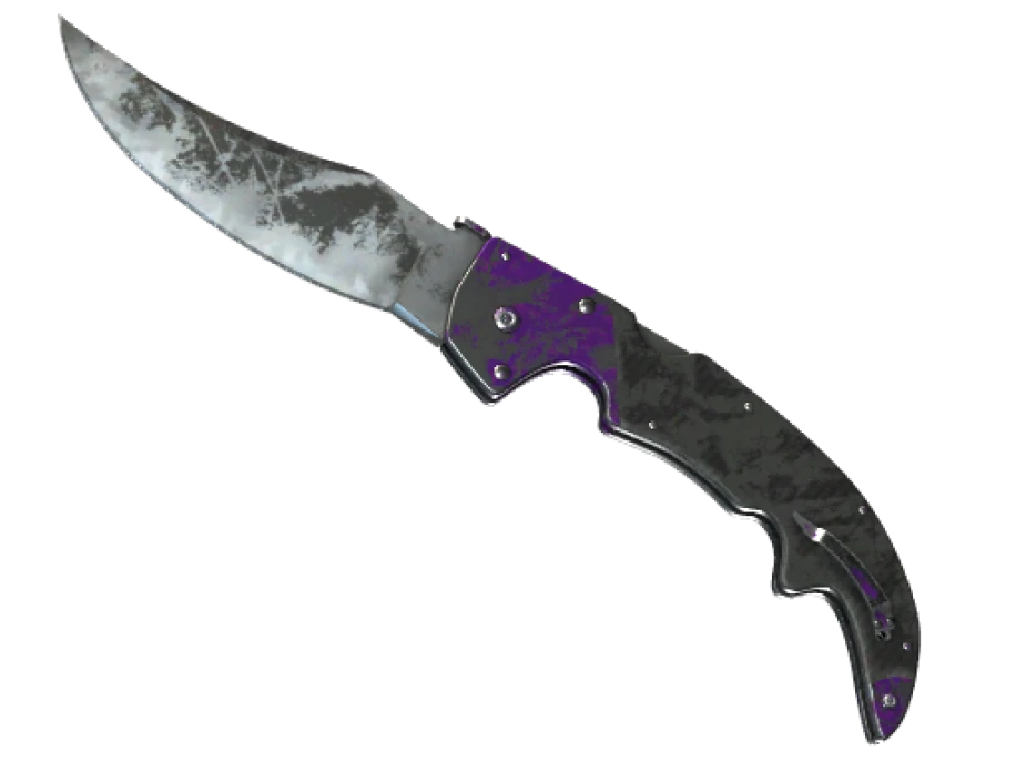 ★ Falchion Knife | Ultraviolet (Battle-Scarred) - Image 1