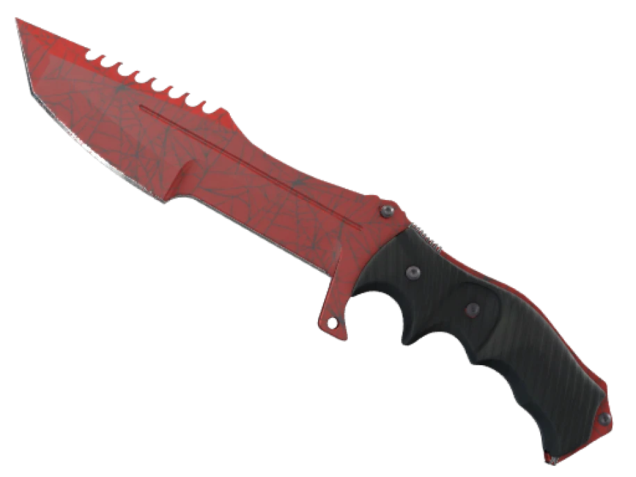 ★ Huntsman Knife | Crimson Web (Minimal Wear) - Image 1