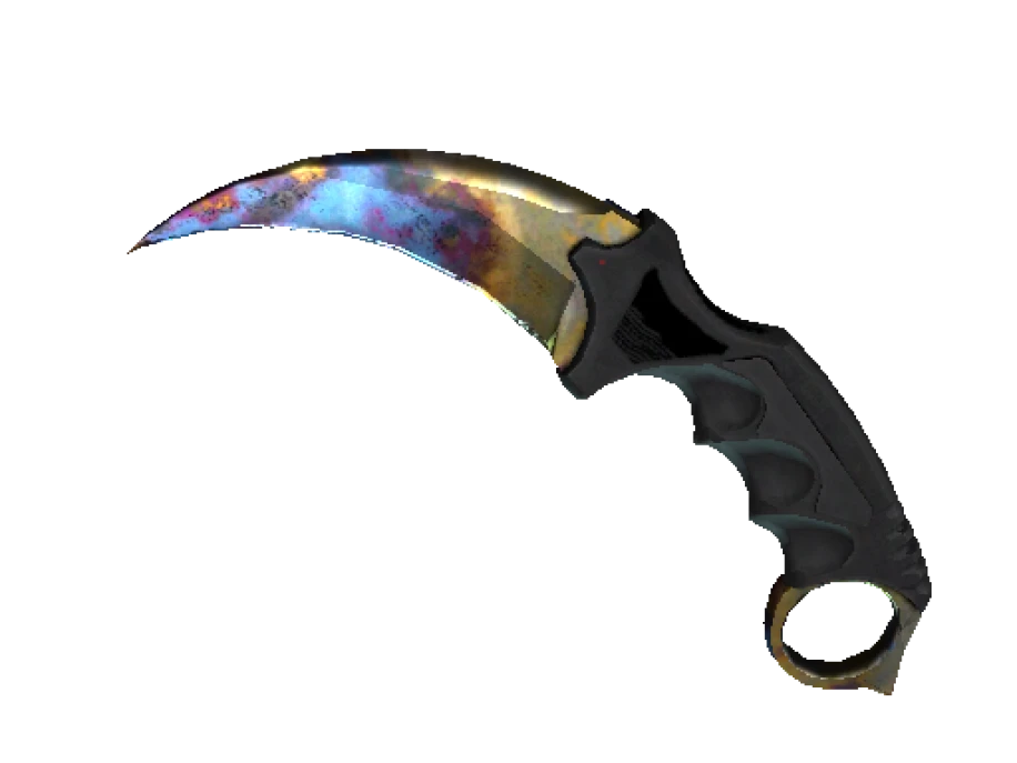 ★ Karambit | Case Hardened (Well-Worn) - Image 1