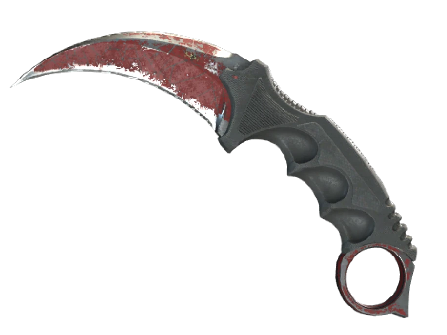 ★ Karambit | Crimson Web (Battle-Scarred) - Image 1