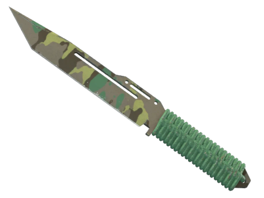 ★ Paracord Knife | Boreal Forest (Well-Worn) - Image 1