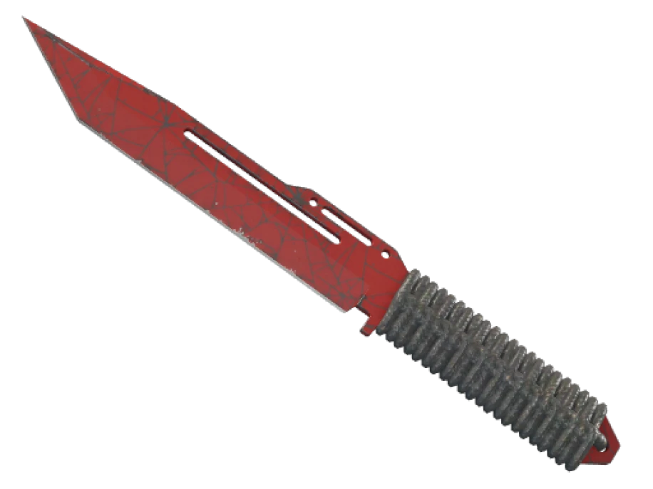 ★ Paracord Knife | Crimson Web (Field-Tested) - Image 1