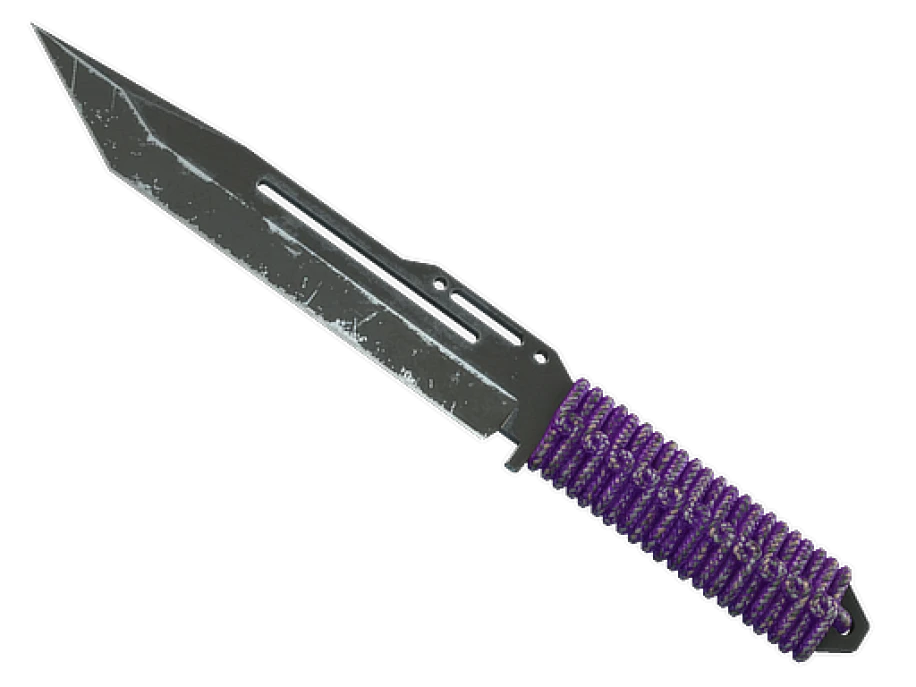 ★ Paracord Knife | Ultraviolet (Battle-Scarred) - Image 1