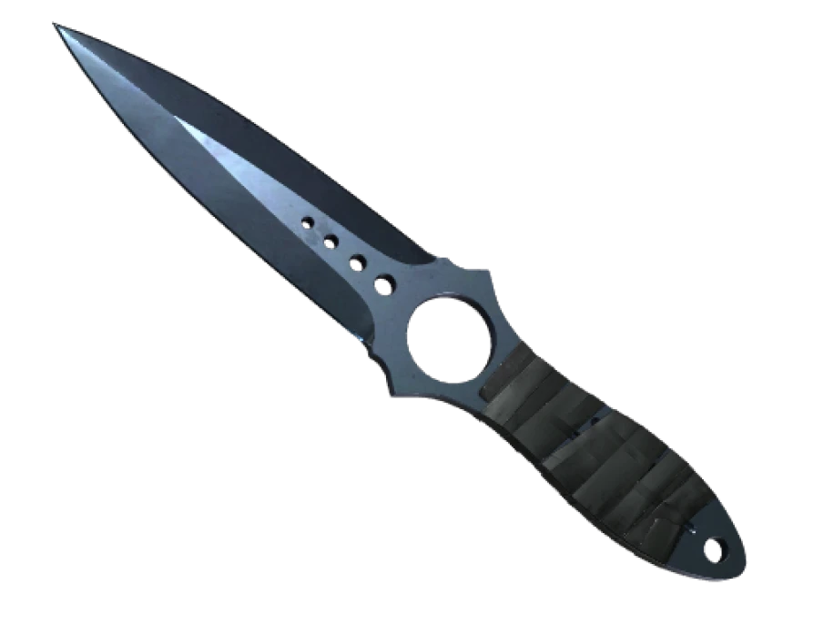 ★ Skeleton Knife | Blue Steel (Well-Worn) - Image 1