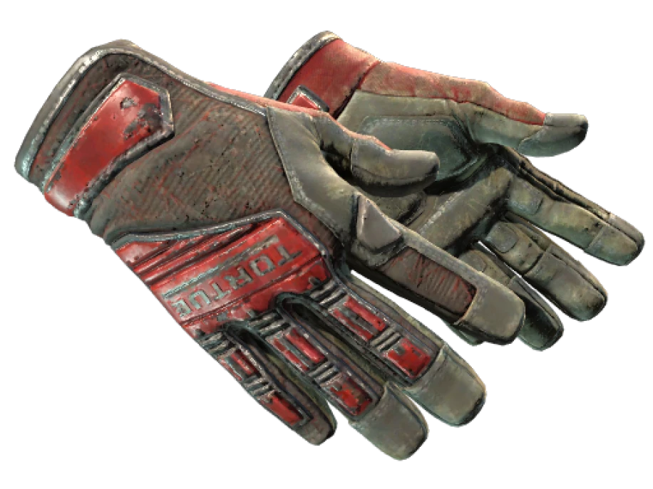 ★ Specialist Gloves | Crimson Web (Battle-Scarred) - Image 1