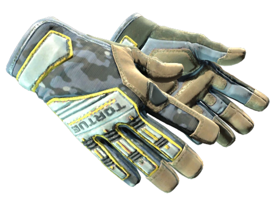 ★ Specialist Gloves | Lt. Commander (Well-Worn) - Image 1