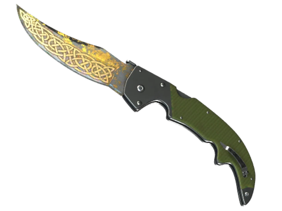 ★ StatTrak™ Falchion Knife | Lore (Battle-Scarred) - Image 1