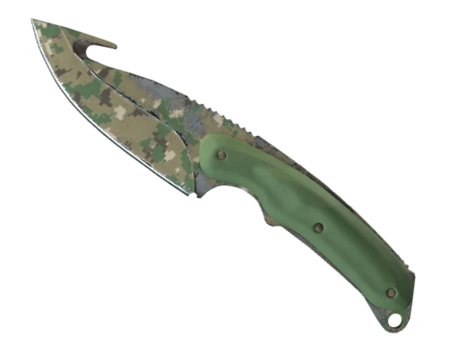 ★ StatTrak™ Gut Knife | Forest DDPAT (Well-Worn) - Image 1