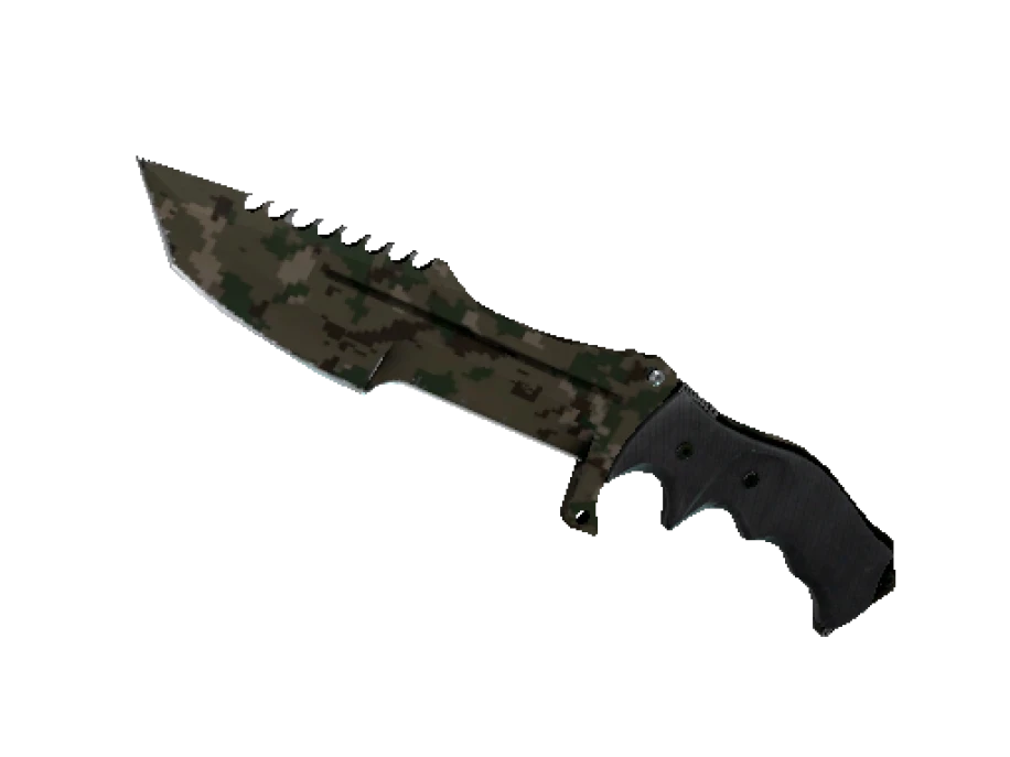 ★ StatTrak™ Huntsman Knife | Forest DDPAT (Well-Worn) - Image 1