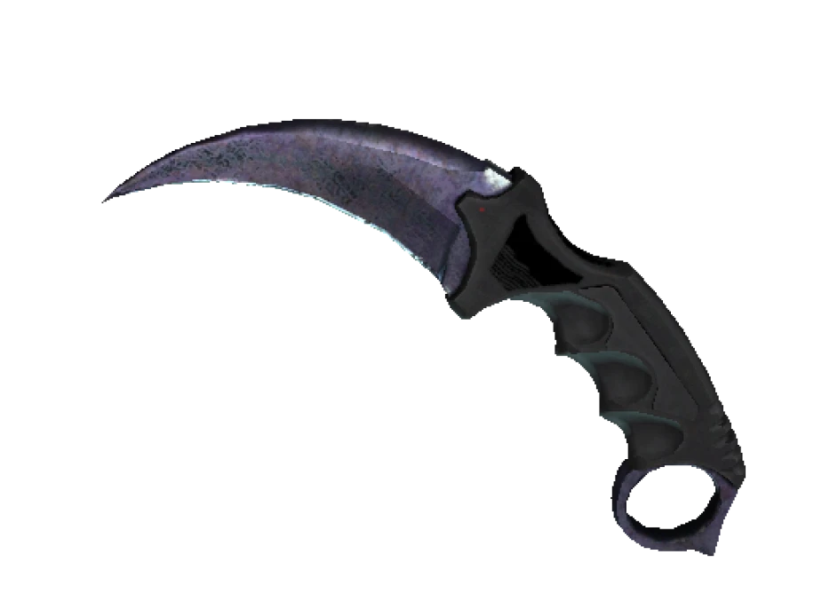 ★ StatTrak™ Karambit | Blue Steel (Battle-Scarred) - Image 1