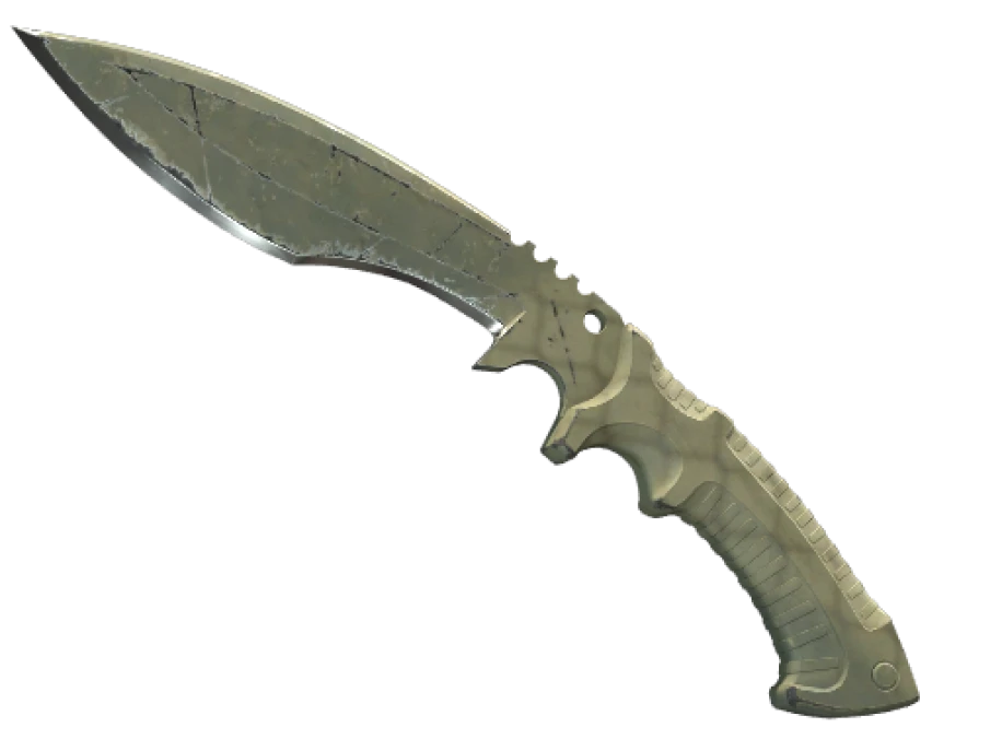 ★ StatTrak™ Kukri Knife | Safari Mesh (Well-Worn) - Image 1