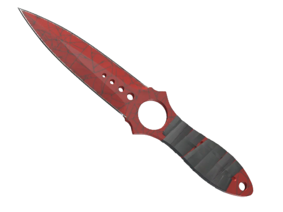 ★ StatTrak™ Skeleton Knife | Crimson Web (Minimal Wear) - Image 1
