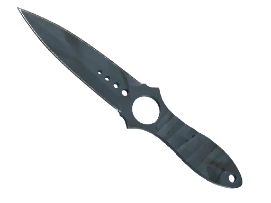 ★ StatTrak™ Skeleton Knife | Night Stripe (Well-Worn) - Image 1